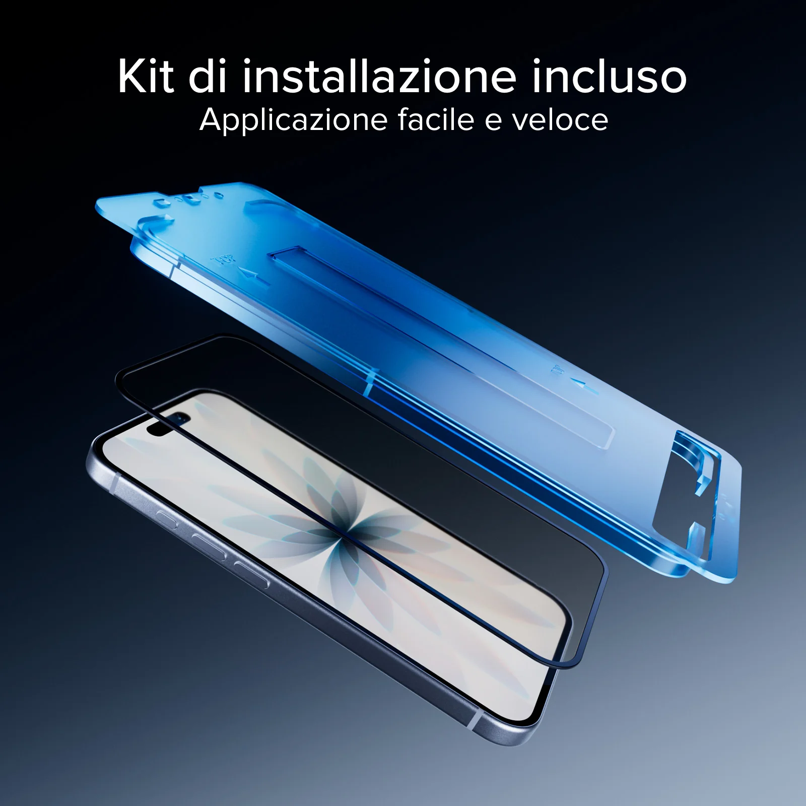 Vetro Protettivo Anti-Luce Blu Full Cover con tecnologia Eyesafe® CPF60 per iPhone 17 Pro - Image 11