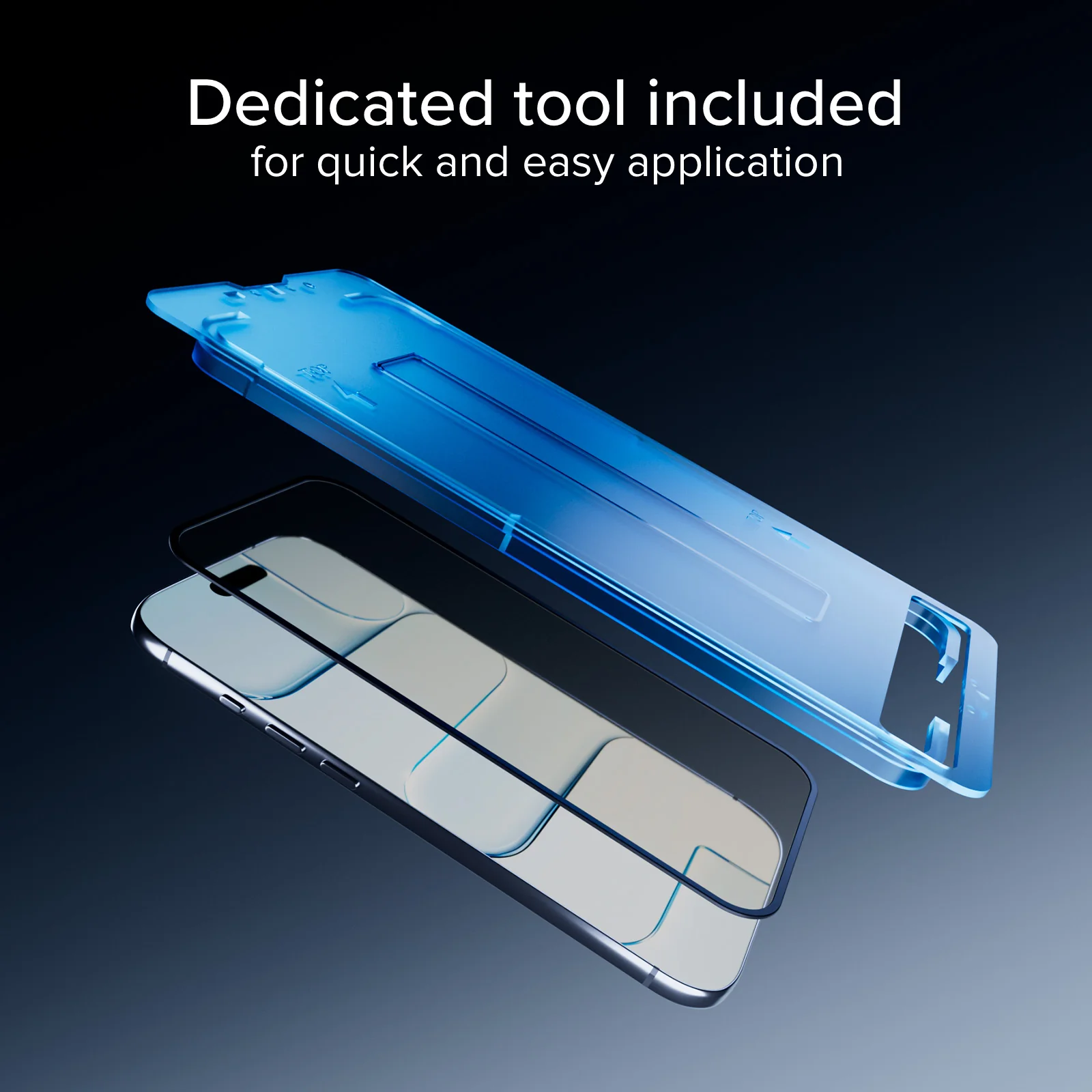 Vetro Protettivo Anti-Luce Blu Full Cover con tecnologia Eyesafe® CPF60 per iPhone Air - Image 10