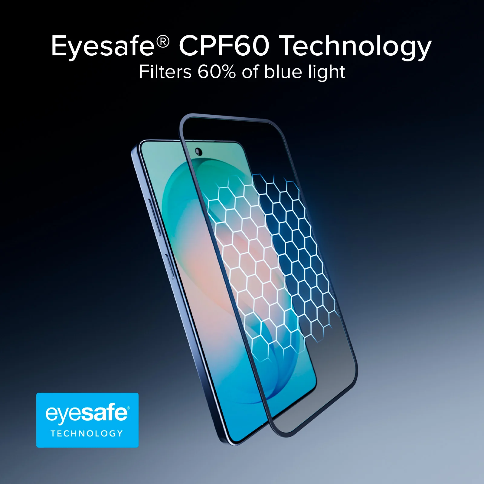Vetro Protettivo Anti-Luce Blu Full Cover con tecnologia Eyesafe® CPF60 per Samsung S26 Ultra - Image 3
