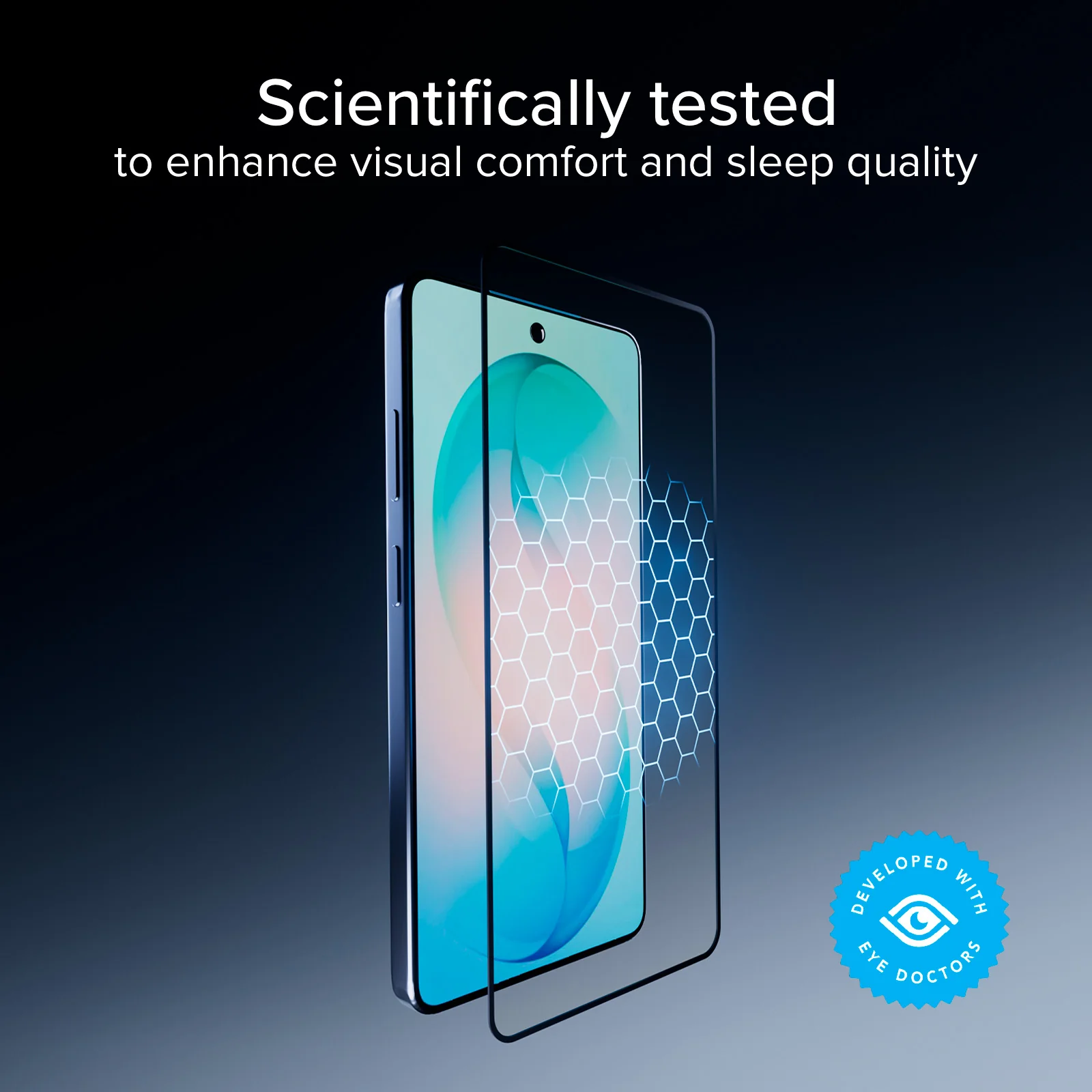 Vetro Protettivo Anti-Luce Blu Full Cover con tecnologia Eyesafe® CPF60 per Samsung S26 Ultra - Image 8