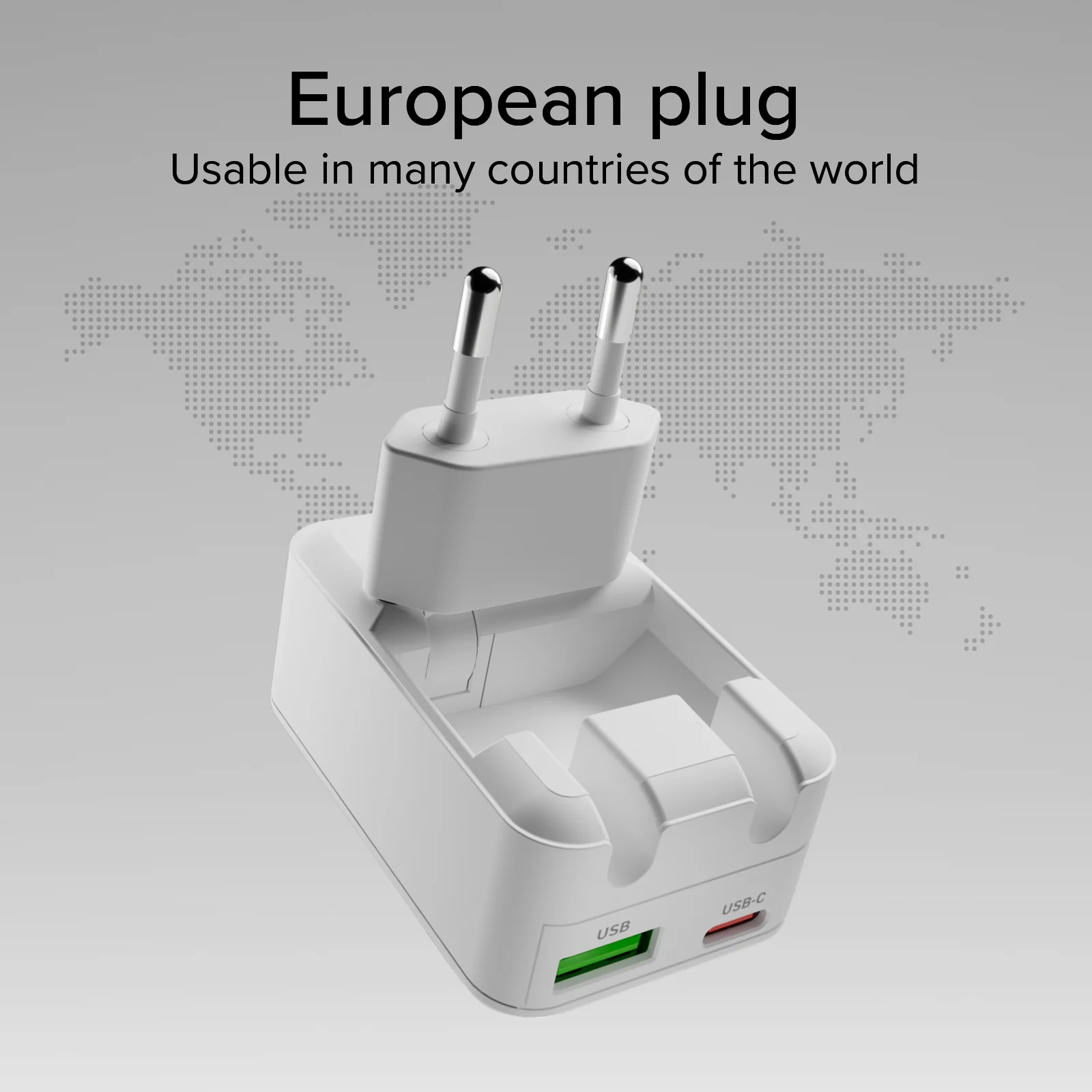 Caricatore da Parete Flexi Wall Charger 45W con Spina Pieghevole - Image 14